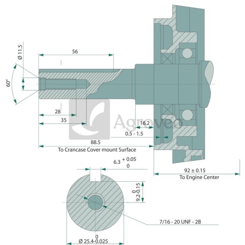 Silnik G270FD 55800352 T097000103-0005054 Silnik G270FD 55800352 T097000103-0005054