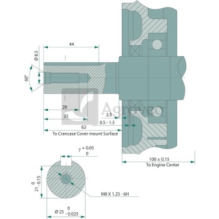 Silnik G390FD 55800353 T115000153-0006079