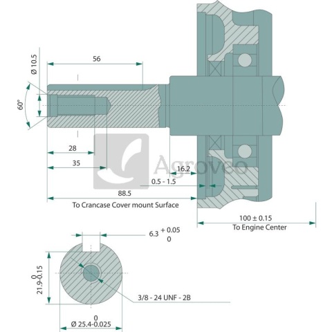 Silnik G390FD 55800354 T115000154-0006079 Silnik G390FD 55800354 T115000154-0006079