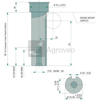 Silnik LC2P77F 55800372 T400001899-1142012