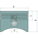 Tłok 715594435 594435