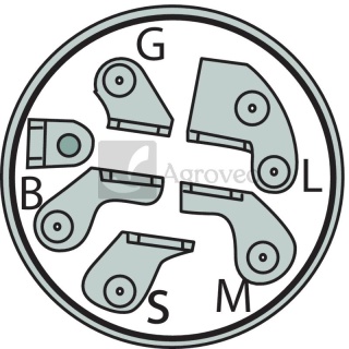 Włącznik zapłonu stacyjka MTD 539 10 17-70