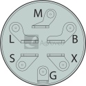 Wyłącznik zapłonu 18270107 92377, 092377MA, 092377, 430-161