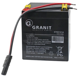 Akumulator 12 V / 4,5 Ah 57970008 -