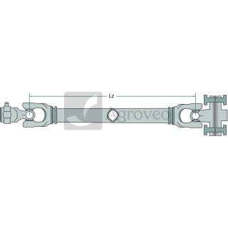 Wał przegubowy 39722735086090 1610-7602-08603