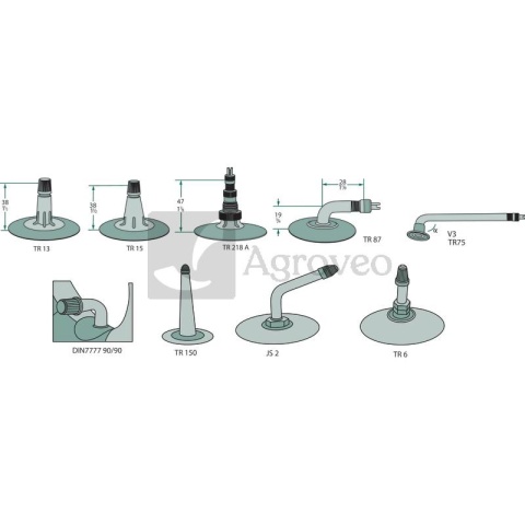 Dętka 81025X8.00-12/13 Dętka 81025X8.00-12/13