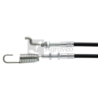 Linka sprzęgła 780mm 530mm traktorka AL-KO 514070