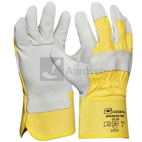 Rękawice ze skóry bydlęcej Granit 5170155-10