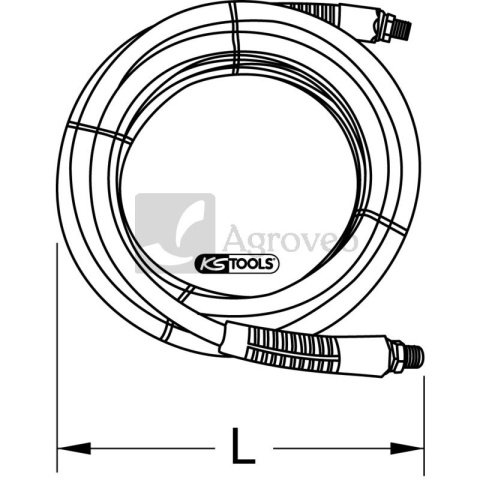 Wąż pneumatyczny PU, Ø 9x12mm 7885153345 515.3345 Wąż pneumatyczny PU, Ø 9x12mm 7885153345 515.3345