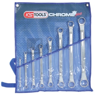 CHROME+ Zestaw podwójnych kluczy oczkowych 7885183100 518.3100