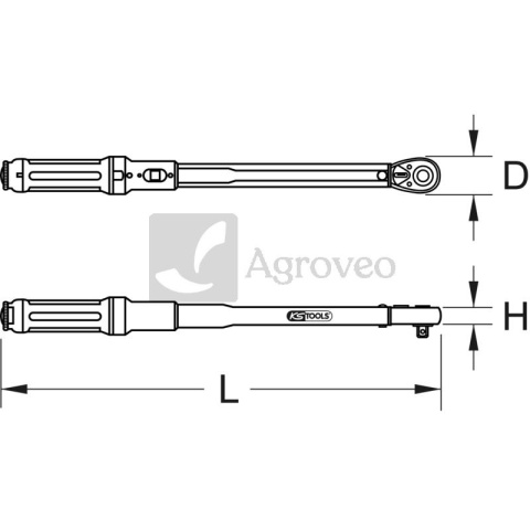 ERGOTORQUE®precision Klucz dynamometryczny 7885161512 516.1512 ERGOTORQUE®precision Klucz dynamometryczny 7885161512 516.1512