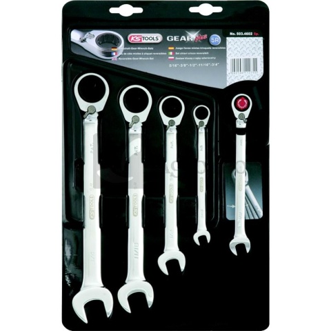 GEARplus® Zestaw kluczy płasko-oczkowych 7885034602 503.4602 GEARplus® Zestaw kluczy płasko-oczkowych 7885034602 503.4602