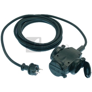 Gniazdo przedłużacza, 3-krotne 30060454 60454