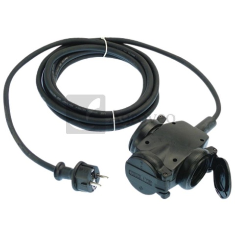 Gniazdo przedłużacza, 3-krotne 30060454FR 860445