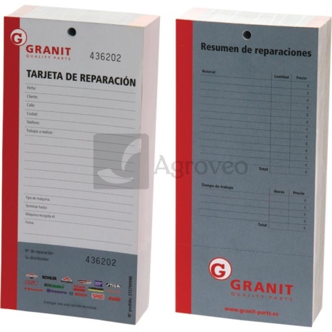 Karta napraw 37279999E