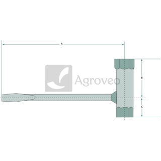 Klucz uniwersalny do pił spalinowych 13x19 150mm 37270630