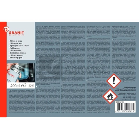 Smar silikonowy w sprayu 400 ml 320320011-2