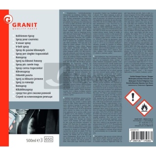 Spray do pasków klinowych 500 ml 320320114