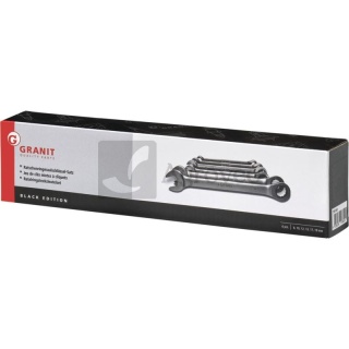 Zestaw grzechotkowych kluczy szczękowo-oczkowych 7301352