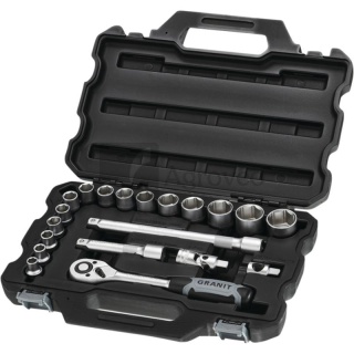 Zestaw klucza nasadowego 1/2″ 7301002