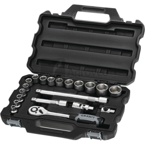 Zestaw klucza nasadowego 1/2″ 7301002 Zestaw klucza nasadowego 1/2″ 7301002