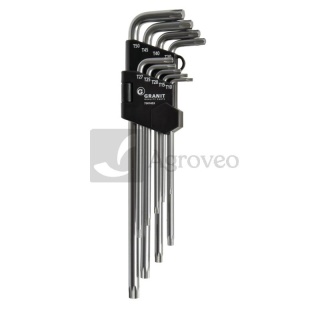 Zestaw kluczy imbusowych; TX, 9 el. 7301653