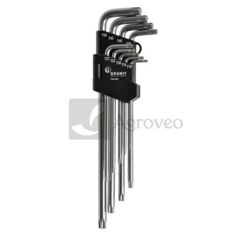Zestaw kluczy imbusowych; TX, 9 el. 7301653 Zestaw kluczy imbusowych; TX, 9 el. 7301653