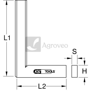 Kątownik płaski 7883000202 300.0202