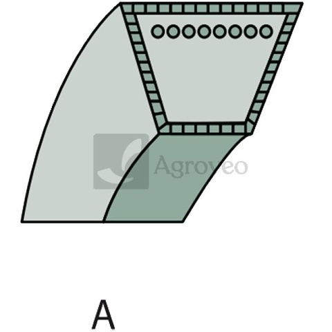 Pasek klinowy 57270035 135064100/0, 35064100/0, 1111-9200-01, LG2000020