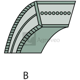 Pasek klinowy 57270167 710217, 037X89MA, 37X89, 265-030