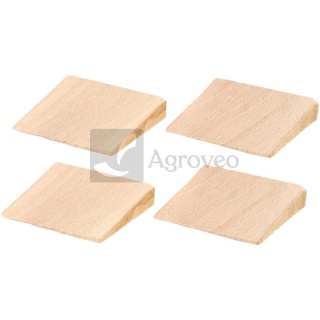 Kliny do drewna 58x50x10mm STUBAI 4szt. 322673204 673204