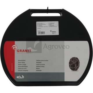 Łańcuchy śniegowe, ślad rombowy 23x10.50-12 2szt. GRANIT 34270270