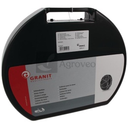 Łańcuchy śniegowe, ślad rombowy 18x9.50-8 2szt. GRANIT 34270277