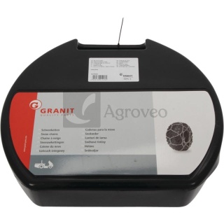 Łańcuchy śniegowe, ślad rombowy 20x8.00-8-10 2szt. GRANIT 34270265