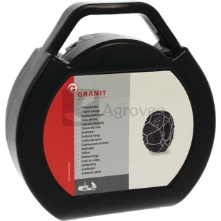 Łańcuchy śniegowe, ślad rombowy 4.00-4 2szt. GRANIT 34270275