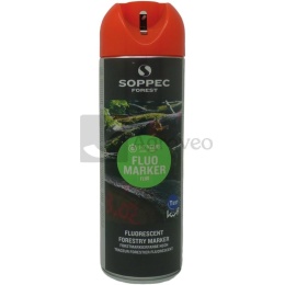 Spray do znakowania drewna czerwony Marker Fluo 500ml 32270822