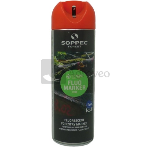 Spray do znakowania drewna czerwony Marker Fluo 500ml 32270822 Spray do znakowania drewna czerwony Marker Fluo 500ml 32270822