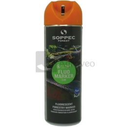 Spray do znakowania drewna pomarańczowy Marker Fluo 500ml 32270823