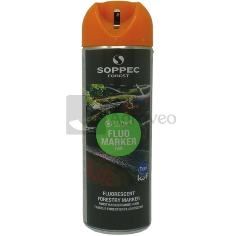 Spray do znakowania drewna pomarańczowy Marker Fluo 500ml 32270823 Spray do znakowania drewna pomarańczowy Marker Fluo 500ml 32270823