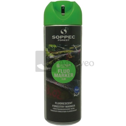 Spray do znakowania drewna zielony Marker Fluo 500ml 32270825