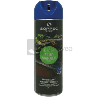 Spray do znakowania drewna niebieski Marker Fluo 500ml 32270826