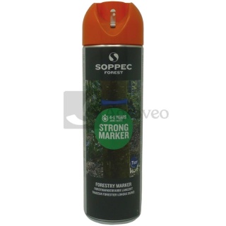 Spray do znakowania drewna pomarańczowy Marker Strong 500ml 32270829