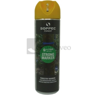 Spray do znakowania drewna żółty Marker Strong 500ml 32270830