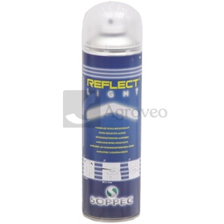 Farba odblaskowa lakier w sprayu srebrna 500ml SOPPEC 32270669