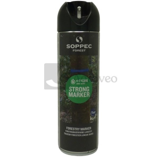 Spray do znakowania drewna czarny Marker Strong 500ml 32270834