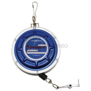 Taśma miernicza leśna 15m, hak składany A Spencer 32270028