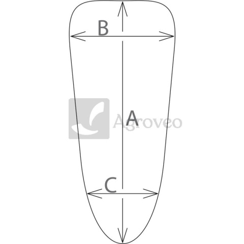 Trzonek z hikory do siekiery 700mm 32270227-1