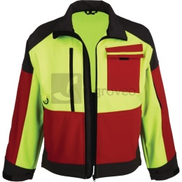 Kurtka Softshell Forest Jack Red 52471347-XXXL