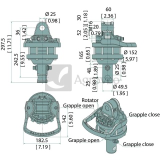 Rotator GR30 25702801 GR30