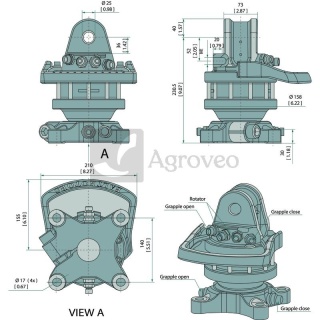 Rotator GR30PF 25702802 GR30PF